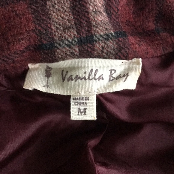 Vici Collection Plaid Pocketed Vest - Picture 5 of 6